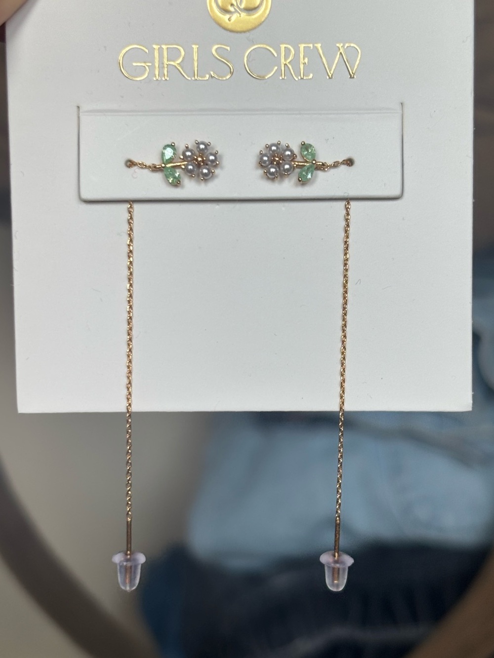 Girls Crew Daisy Threader Earrings